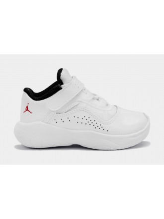 Zapatillas estilo de vida Air Jordan 11 CMFT Low para niño pequeño (Blanco)