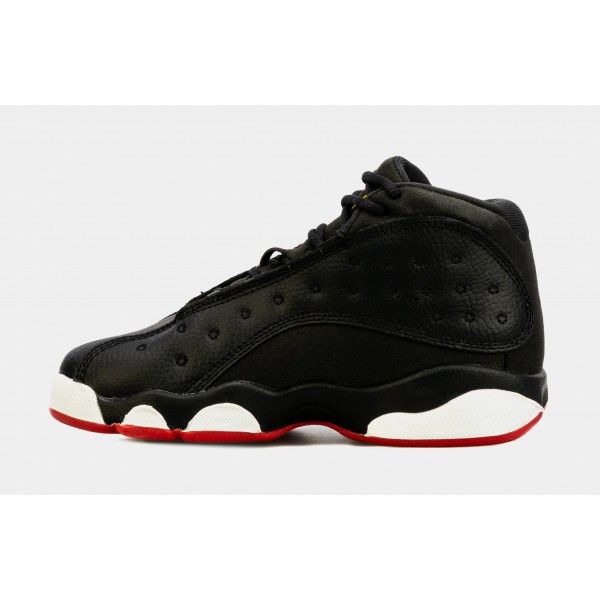Air Jordan 13 Retro Playoffs Preescolar Lifestyle Zapatos (Negro) Envío gratuito
