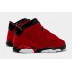 Air Jordan 6 Retro Toro Bravo Infantil Lifestyle Zapatos (Rojo / Negro)