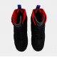 Zapatillas de baloncesto Jumpman 3 Peat Grade School (Negro/Rojo)