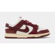 Zapatillas Lifestyle Dunk Low Sail Team Red, Mujer (Rojo/Blanco)