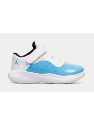 Zapatillas Air Jordan 11 CMFT Low para niño pequeño (Blanco/Azul)