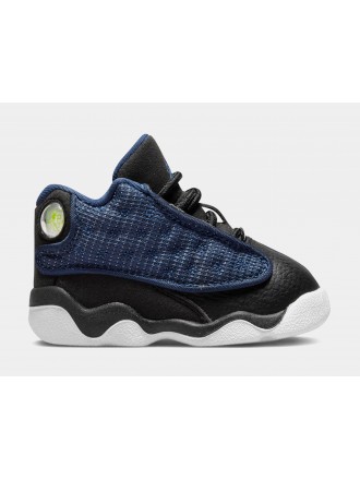 Air Jordan 13 Retro Brave Azul Infantil Lifestyle Zapatos (Azul Marino) Envío gratuito