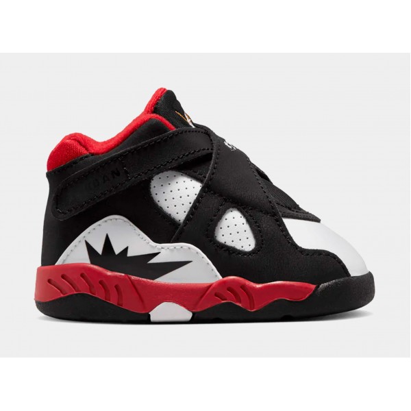 Zapatillas Air Jordan 8 Retro Paprika para niño (Negro/Rojo)