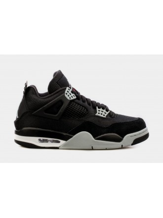 Air Jordan 4 SE Black Canvas Zapatillas Lifestyle para hombre (Negro) Límite de una por cliente