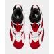 Air Jordan Retro 6 Carmine Mens Lifestyle Shoe (Blanco/Negro/Carmine) Limitado a uno por cliente