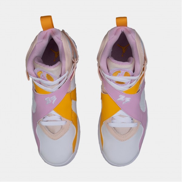Air Jordan 8 Arctic Punch Escuela Primaria Lifestyle Shoe (Orange/Pink) Envío gratuito