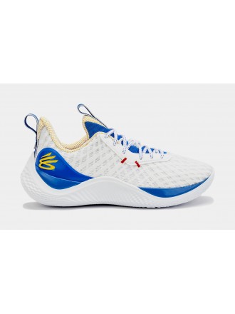 Zapatillas Baloncesto Curry 10 PE Hombre (Azul/Blanco)