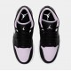 Air Jordan 1 Retro Negro Hielo Lila Mens Lifestyle Zapatos (Negro / Púrpura) Envío gratuito