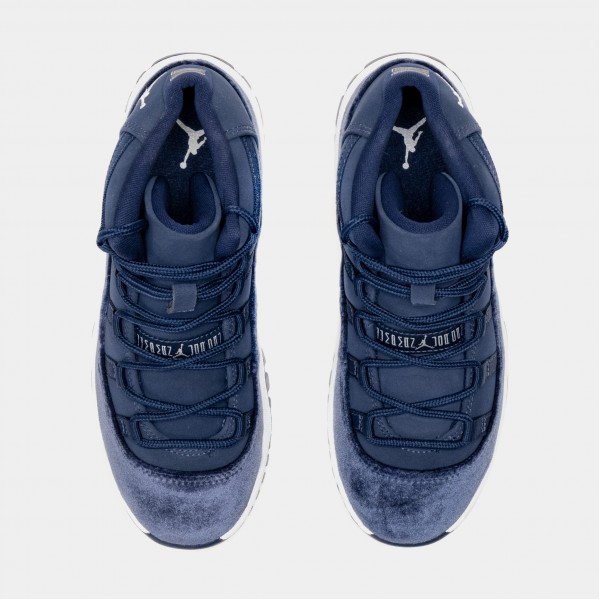 Air Jordan 11 Retro Midnight Navy Preschool Lifestyle Zapatos (Azul) Envío gratuito
