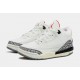 Air Jordan 3 Retro Cemento Blanco Reimagined Infantil Lifestyle Zapatos (Blanco/Gris)