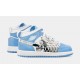 Zapatillas Air Jordan 1 Mid Lifestyle, Preescolar (Azul/Blanco)