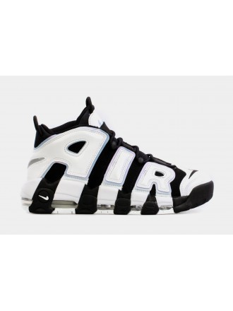 Air More Uptempo 96 Cobalt Bliss Mens Basketball Shoes (Black/White) Envío gratuito
