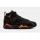 Air Jordan 7 Retro Citrus Grade School Lifestyle Zapatos (Negro/Rojo) Envío gratuito