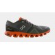 Zapatillas de running para hombre Cloud X Rust/Rock (Gris/Naranja)