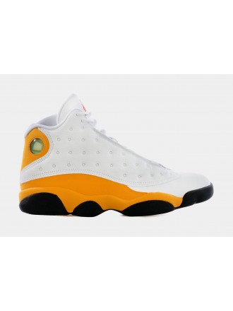 Air Jordan 13 Retro Del Sol Mens Lifestyle Zapatos (Blanco/Amarillo) Límite de uno por cliente