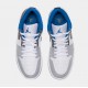 Air Jordan 1 Low True Blue Hombre Lifestyle Zapatos (Blanco/Azul)