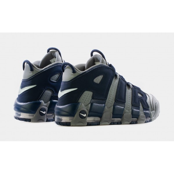 Zapatillas de baloncesto Air More Uptempo '96 para hombre (gris frío/azul marino/blanco)