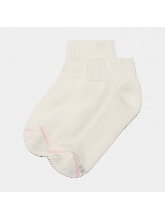 Calcetines de Tripulación para Mujer (Rosa/Blanco)