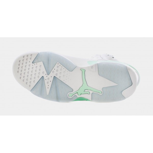 Zapatillas Air Jordan 6 Mint Foam Estilo de Vida Mujer (Blanco/Verde Menta)