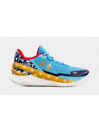 Curry 2 Low Flotro All Star Zapatillas de Baloncesto para Hombre (Azul/Amarillo) Envío gratuito