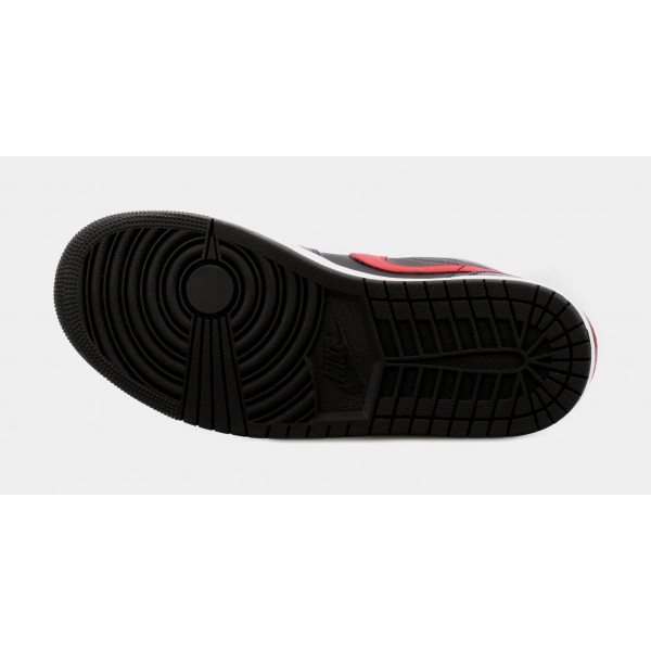 Air Jordan 1 Low White Toe Zapatillas Lifestyle para Hombre (Negro/Rojo) Envío gratuito