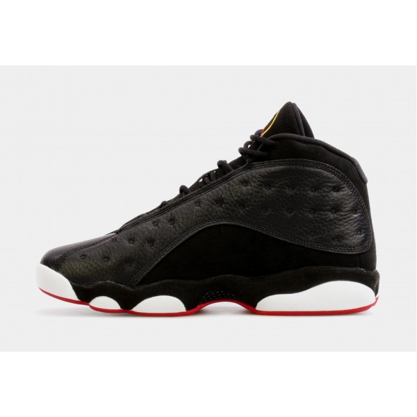 Air Jordan 13 Retro Playoffs Mens Lifestyle Shoes (Black/Red) Envío gratuito