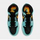 Air Jordan 1 Retro High Zoom CMFT 2 Bleached Aqua Mens Lifestyle Shoes (Blue/Black) Envío gratuito