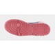 Zapatillas Air Jordan 1 Mid Coral Chalk Estilo de Vida Escolar (Coral Chalk/Rush Pink/Black)