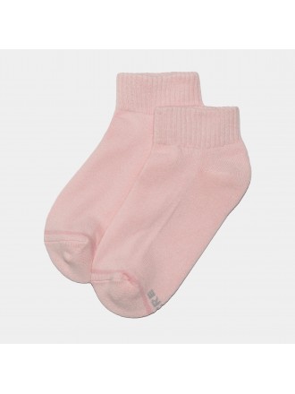Calcetines de Tripulación para Mujer (Rosa/Blanco)