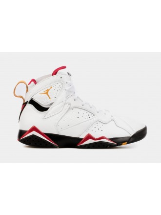 Air Jordan 7 Retro Cardenal Mens Lifestyle Shoe (Blanco/Rojo) Envío gratuito