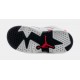 Air Jordan 6 Retro Rojo Oreo Infantil Lifestyle Zapatos (Blanco/Rojo)