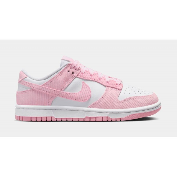 Zapatillas De Baloncesto Dunk Low Pink Corduroy, Mujer (Rosa/Blanco) Límite de una por cliente