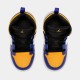 Zapatillas Jordan 1 Mid para niño pequeño (púrpura/amarillo)