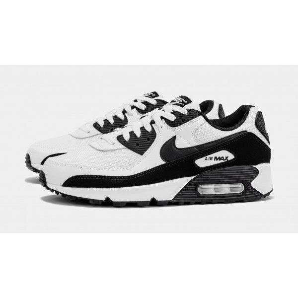Air Max 90 Mens Running Shoes (Blanco / Negro)