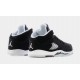 Zapatillas Air Jordan 5 Retro Moonlight Estilo de Vida Infantil (Negro/Blanco/Gris Frío) Límite de una por cliente