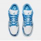 Air Jordan 1 Low Washed Denim Grade School Lifestyle Shoes (Azul/Blanco) Limitado a uno por cliente