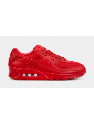Air Max 90 Mens Running Shoes (Rojo)