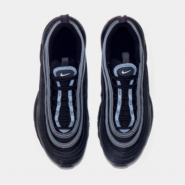 Air Max 97 zapatos de la escuela primaria de correr (Negro)