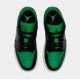 Air Jordan 1 Retro Low Lucky Green Zapatillas Lifestyle Hombre (Negro/Verde)