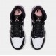 Air Jordan 1 Mid Tie Dye Escuela Primaria Estilo de vida Zapatos (Negro/Rosa) Envío gratuito