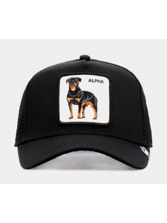 Gorra de hombre Alpha Dog Trucker (Negra)