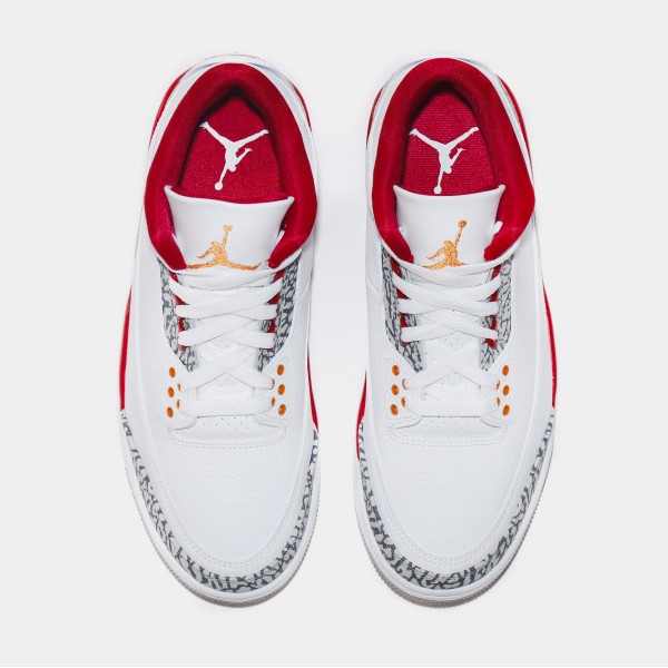 Zapatillas Air Jordan 3 Cardinal Red para hombre (Blanco/Cardinal) Límite de una por cliente