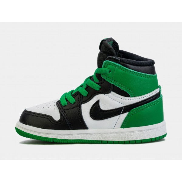 Air Jordan 1 Retro High OG Lucky Verde Infantil Lifestyle Zapatos (Verde / Negro)