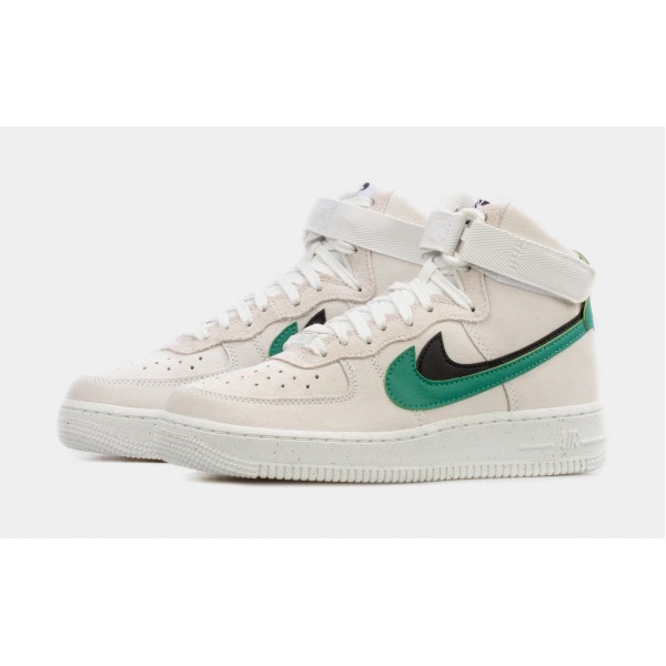 Zapatillas Air Force 1 High 82 Lifestyle Mujer (Blanco/Verde)