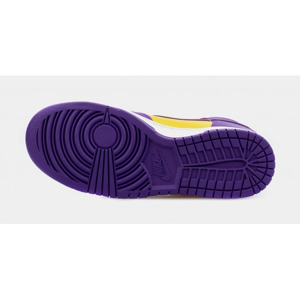 Dunk Hi Lakers Zapatillas Lifestyle para Hombre (Morado/Amarillo) Envío gratuito