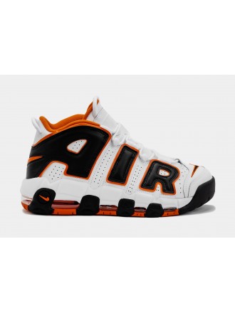 Zapatillas de baloncesto Air More Uptempo '96 para hombre (Blanco/Naranja)