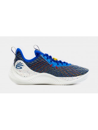 Curry 10 Dub Nation Mens Basketball Shoes (Blue/White) Envío gratuito