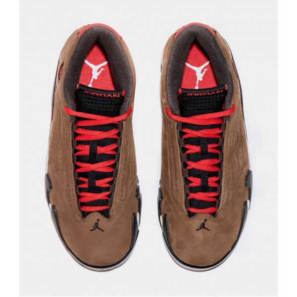 Air Jordan 14 Retro Winterized Mens Lifestyle Shoe (Archaeo Brown/Multi-Color)