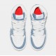 Zapatillas Air Jordan 1 High OG Denim Estilo de Vida Preescolar (Azul/Blanco)